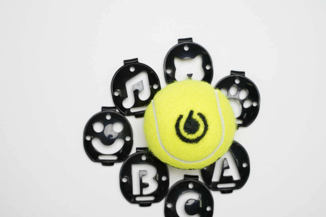 BallTrace - Tennis Ball Marker - Gift for Tennis Player - Emojis & Letters Collection