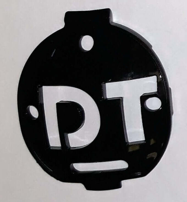 Double Letter stencils for BallTrace Tennis Ball Marker