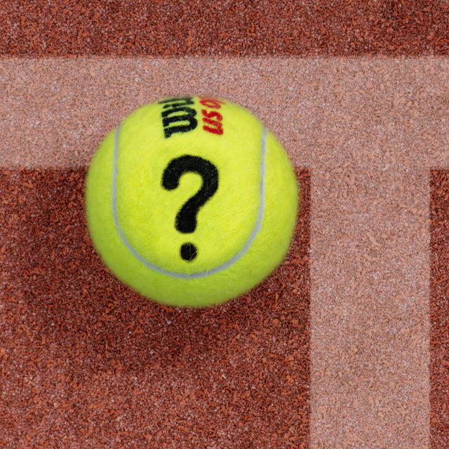 Stencil for BallTrace Tennis Ball Marker (Question Mark)
