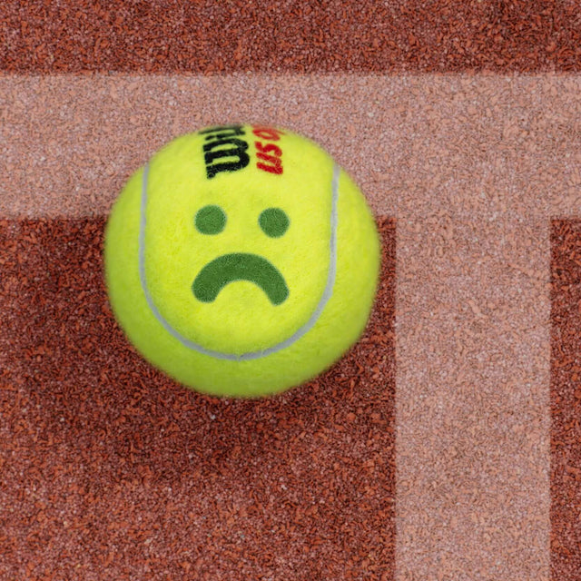 Stencil for BallTrace Tennis Ball Marker (Sad)