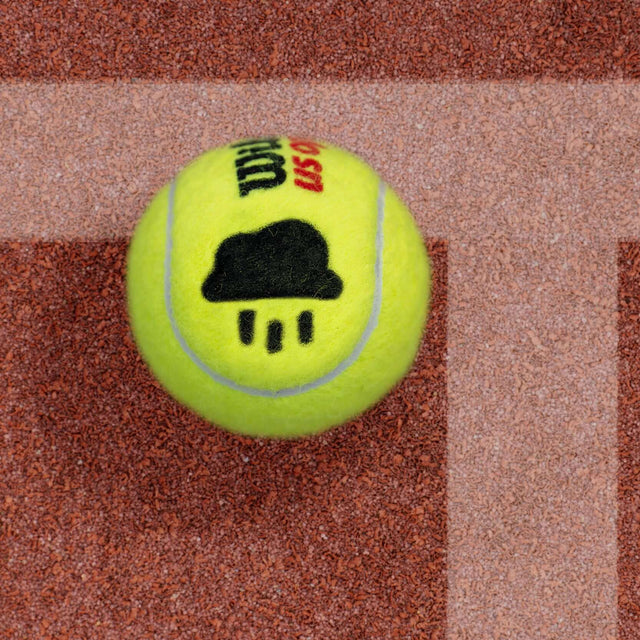 Stencil for BallTrace Tennis Ball Marker (Rain Cloud)