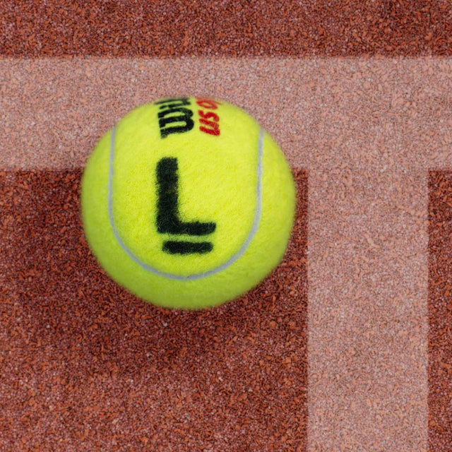 Stencil for BallTrace Tennis Ball Marker (L is for Lob)