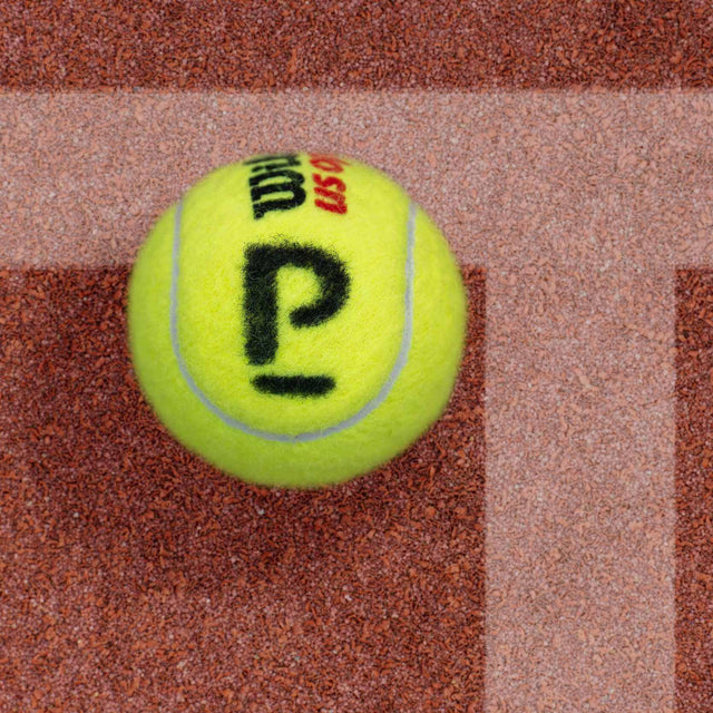 Stencil for BallTrace Tennis Ball Marker (P is for Point)