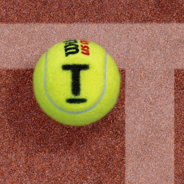 Stencil for BallTrace Tennis Ball Marker (T is for Topspin)