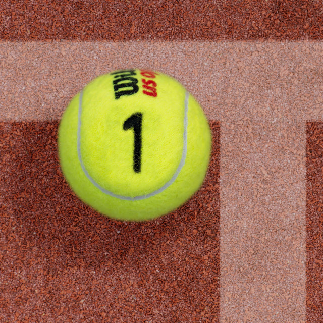 Stencil for BallTrace Tennis Ball Marker (Number 1)
