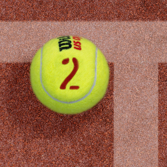 Stencil for BallTrace Tennis Ball Marker (Number 2)