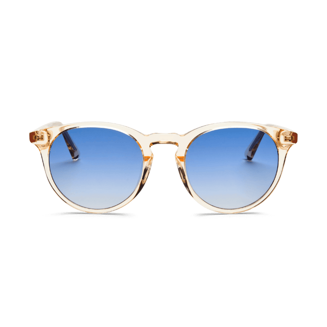 NEW DEPP Champagne Blue Sunglasses by Messy Weekend