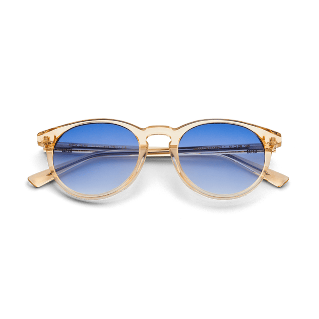 NEW DEPP Champagne Blue Sunglasses by Messy Weekend