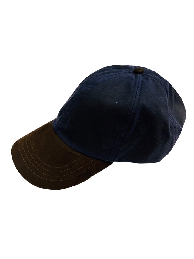 The Cotton Wax Baseball Cap - Yale Blue