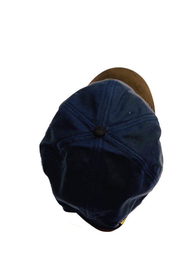 The Cotton Wax Baseball Cap - Yale Blue