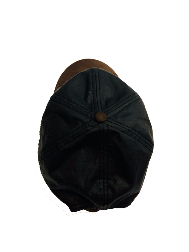 The Cotton Wax Baseball Cap - Jet Black