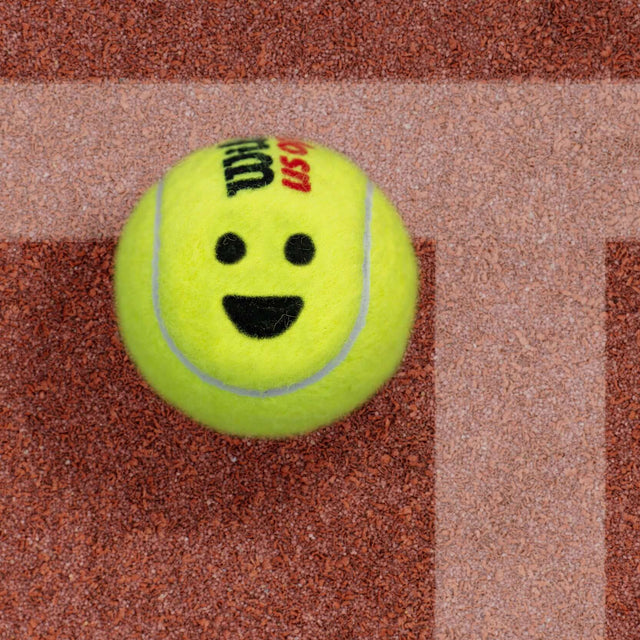Stencil for BallTrace Tennis Ball Marker (Laugh)