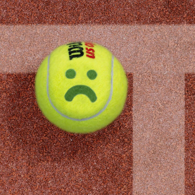  Stencil for BallTrace Tennis Ball Marker (Sad)