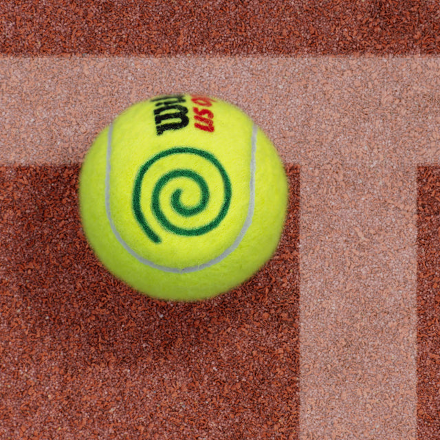  Stencil for BallTrace Tennis Ball Marker (Swirl)
