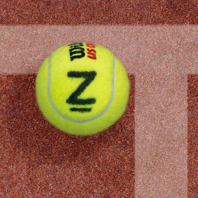 Stencil for BallTrace Tennis Ball Marker (Z is for Zero Pointer)