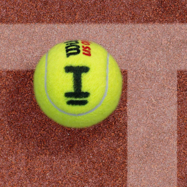 Stencil for BallTrace Tennis Ball Marker (I is for In!)