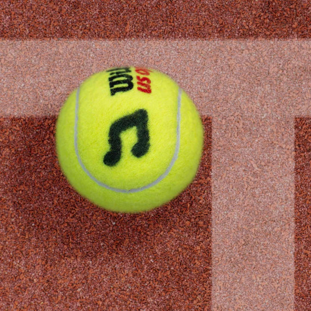 Stencil for BallTrace Tennis Ball Marker (Music Emoji)