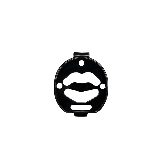 Stencil for BallTrace Tennis Ball Marker (Lips Emoji)